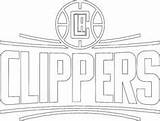 76ers Clippers sketch template