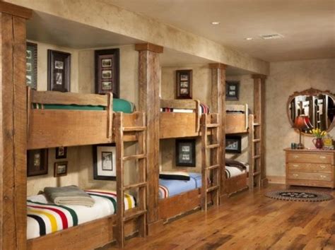 lodge style bunk beds pandas house