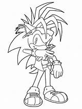 Sonic Hedgehog Manic Knuckles Nazo Underground Sleet Colouring Malvorlage Ecoloring Streaks Artesanías Referencia Impresión Skechers Hedgehogs sketch template