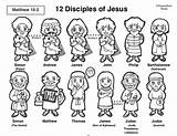 Disciples Jesus Apostles Wix Wixsite sketch template