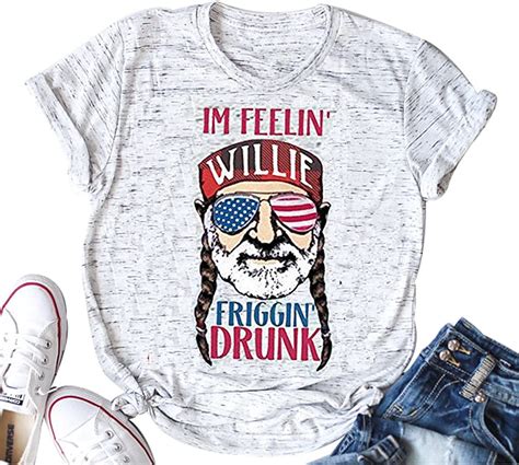 im feelin willie friggin drunk t shirt women s american