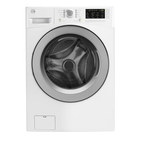 kenmore  cuft front load washer white