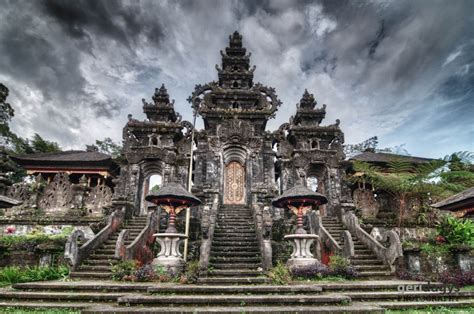 Indonesia Bali Temples In Hdr Geri Dagys Photography