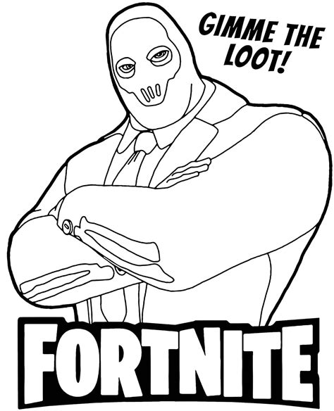 fortnite  printable coloring pages  kids