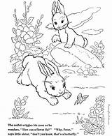 Coloring Pages Rabbit Animal Color Farm Print Kids Rabbits Printable Easter Bunny Colouring Bunnies Sheets Animals Friends Adults Forest Books sketch template