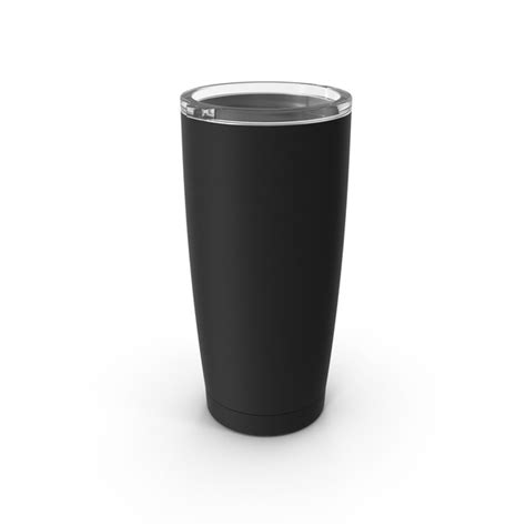 travel coffee mug mockup black  lid png images psds