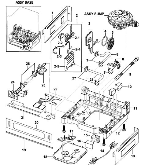 whirlpool cabrio washer parts diagram wiring