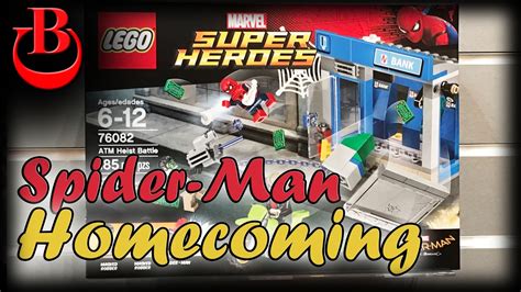 lego spider man homecoming sets pictures review youtube