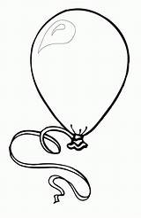 Coloring Pages Balloons Popular sketch template
