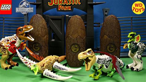 New Lego Dinosaur 11 Hybrid Surprise Eggs Jurassic World 11 Mutant