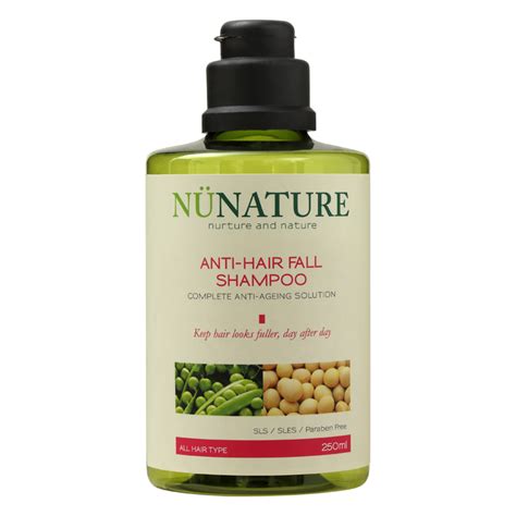 anti hair fall shampoo nunature