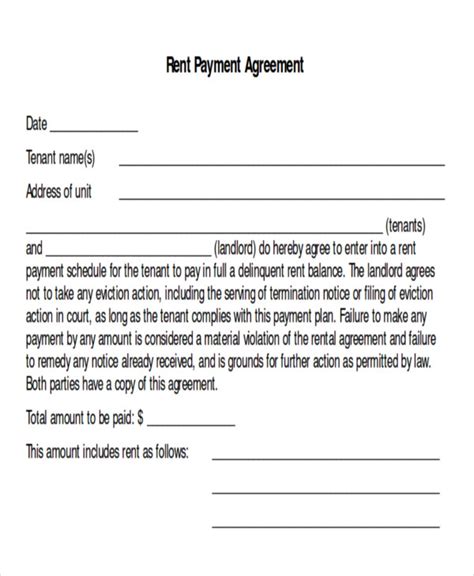advance payment agreement letter professionally designed templates