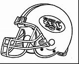 Coloring Pages Football Nfl Helmet York Giants Jets College Printable Drawing Steelers Logo Cowboys Dallas Seahawks Yankees Panthers Helmets Players sketch template