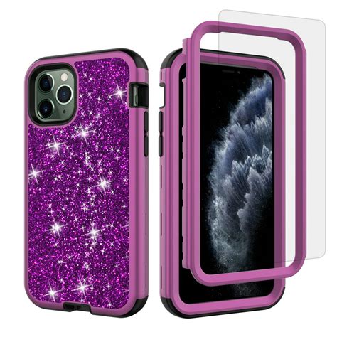 iphone  case dteck full body hybrid shockproof rugged bumper cover glitter heavy duty