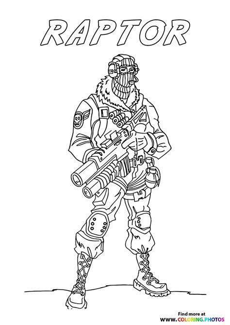fortnite raptor coloring pages printable coloring pages   porn