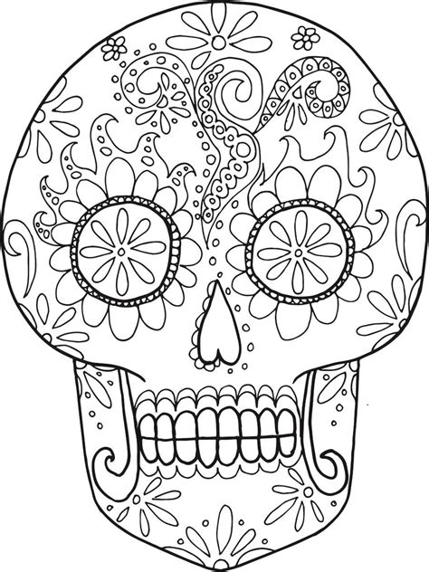 day   dead  life sized skeleton coloring sheets  blossoming