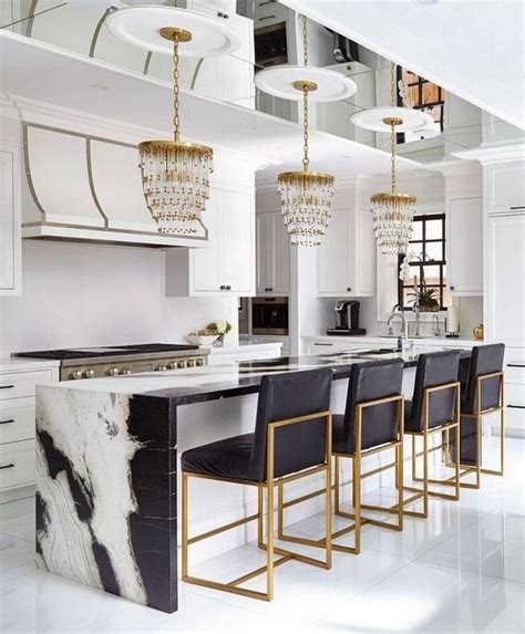 luxurious black white kitchen design ideas lmolnar