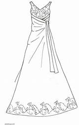 Vestidos Vestido Formatura Colorear Desenho Prom Doll sketch template