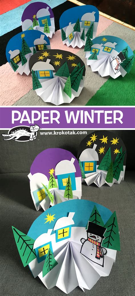 krokotak paper winter