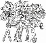 Ever High After Coloring Sheet Pages Printable Characters Print Briar sketch template