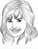 Coloring Pages Hepburn Audrey Spears Britney Demi Color Getcolorings Lovato Getdrawings Printable sketch template