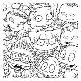 Rugrats sketch template