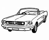 Mustang Coloring Pages Ford Car Gt Drawing Cars Lowrider Printable Drawings Race Color Coloriage Voiture Cool Colouring Print Camaro Para sketch template