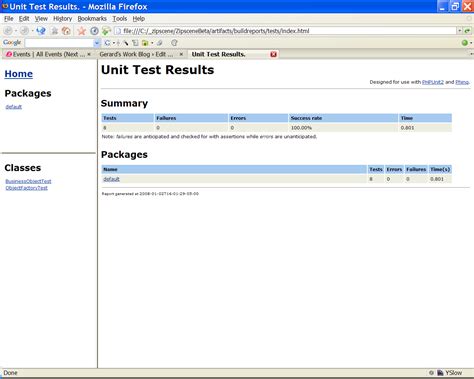 unit testing  coverage  phing straylight run