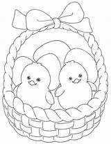 Coloring Chicken Egg Pages Basket Easter Printable Little Springer Spaniel Getcolorings Inside Getdrawings Crazy Colorings sketch template