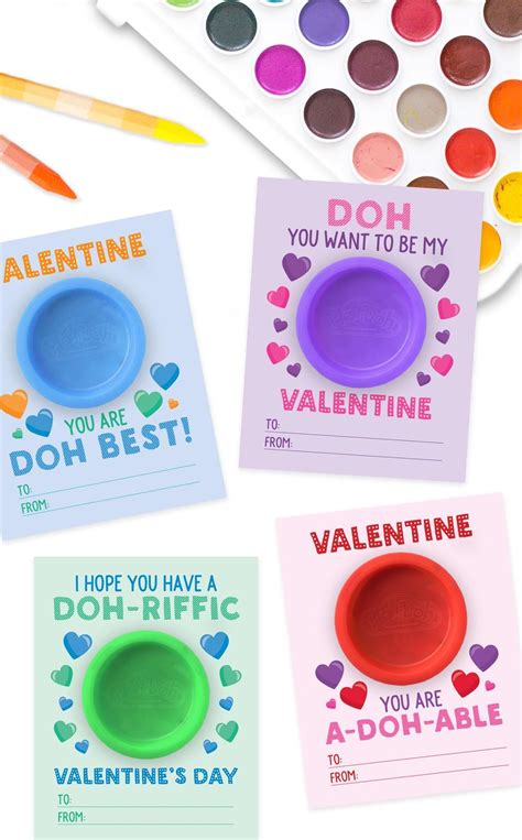 play doh valentine  printable printable word searches