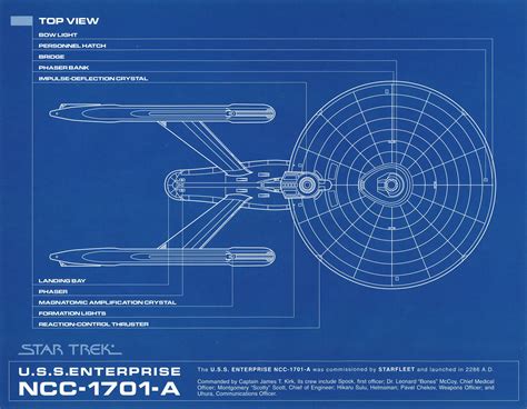 star trek uss enterprise   deep space  blueprints