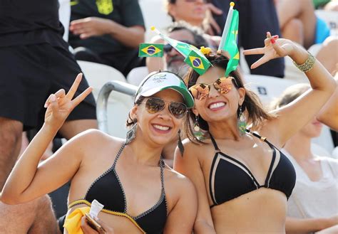 hot fans at the 2016 rio olympics