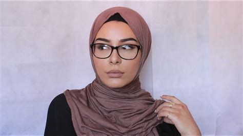 3 Most Worn Hijab Styles With Glasses Demonstration Youtube
