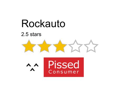 rockauto reviews  complaints  pissed consumer page