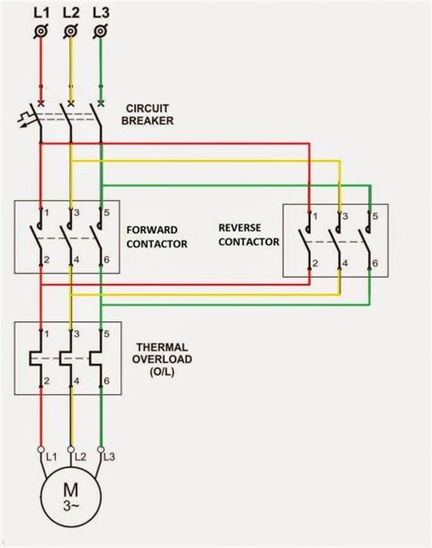 magnetic contactor wiring diagram