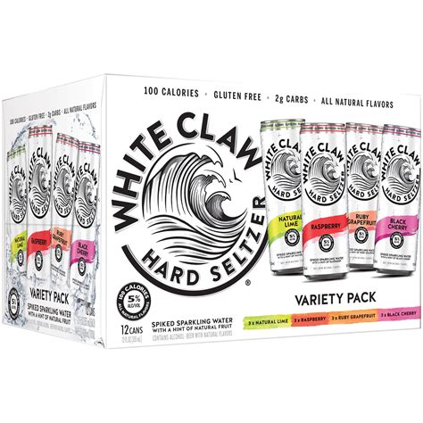 white claw variety pack  pack  oz cans walmartcom walmartcom