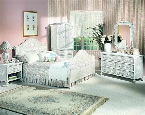 White Wicker Room Obscure Objects Bedroom Wicker Bedroom