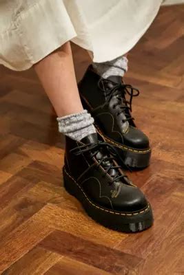 dr martens church quad leather platform boots urban outfitters uk