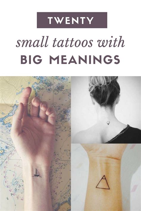 20 Tiny Tattoos With Big Meanings Tiny Tattoos For Women Tiny