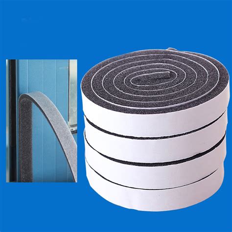 self adhesive doors and for windows foam seal strip soundproofing collision avoidance rubber