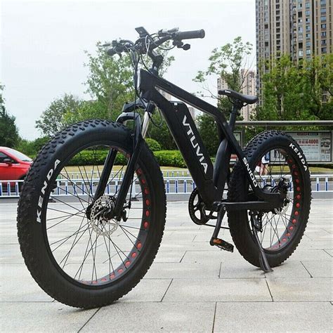 vtuvia  sn fat tire electric bike  road ebike bicycle km kmh  haiyun