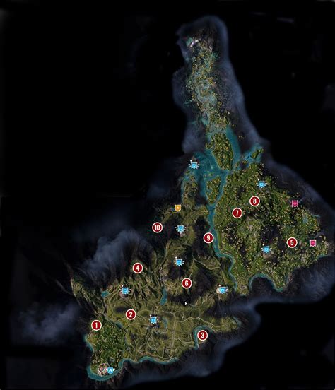 treasure hunt locations map  cry  dawn  cry  dawn guide