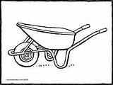 Brouette Coloriage Schubkarre Kruiwagen Wheelbarrow Kiddicolour Fantaisie Enfant Automne Lapin Depuis Prenten Gevonden sketch template