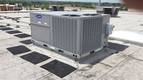 7 1 2 Ton Carrier Package Unit Installed Kiwi Ac And Heating