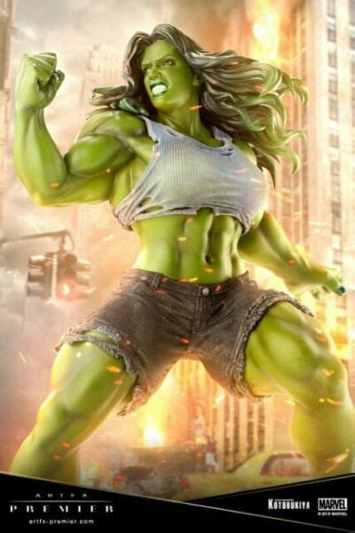 Kotobukiya Mk287 Artfx Premier Marvel Universe She Hulk 1 10 Scale