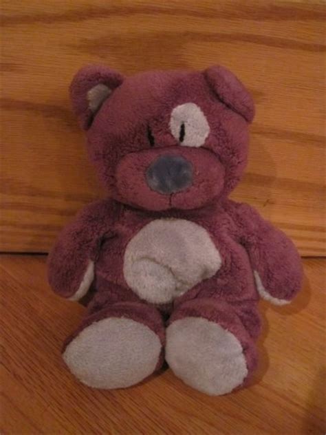 Ty Classic Pluffies Plush Purple Cat Kitty Kitten Named Roller 2005