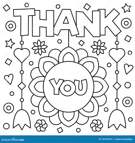 coloring page vector illustration stock vector