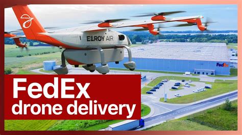 fedex drone depot delivery   youtube