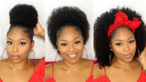Quick Hairstyles For Natural Hair Style My Short 3c