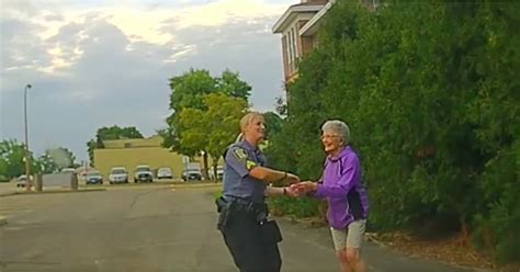 Old Lady Dancing With Police Officer Video Popsugar